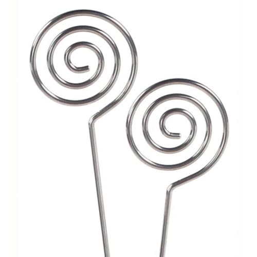 Spiral Clip Memo Holders