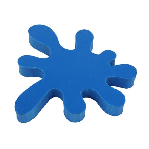 Promotional Splat Erasers in blue from Total Merchandise