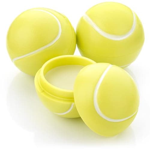 Promotional Lip Balm Balls in the Shape of Tennis Balls from Total Merchandise