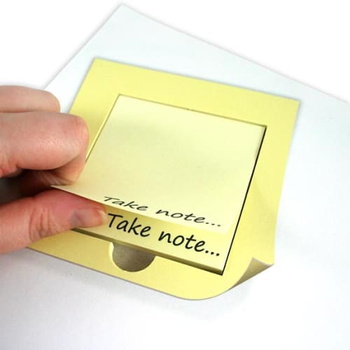 Sticky Note Desk Pads