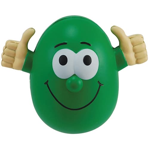 Personalised Egg Shaped Stress Balls for Business Handouts