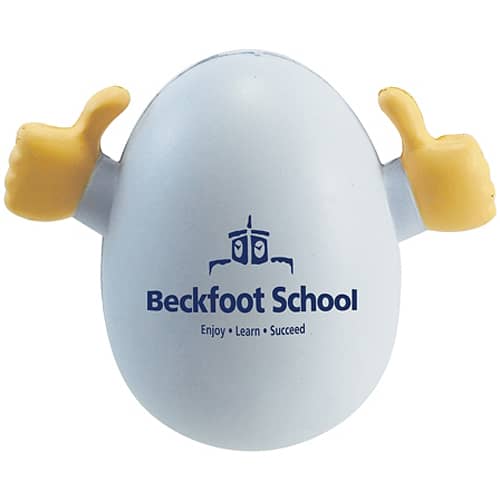 Printed Rocker Egg Stress Balls for Exhibition Ideas