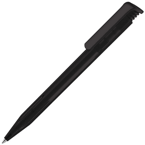 Corporate Branded Super Hit Icy Ballpen in Deep Black from Total Merchandise