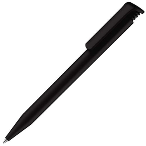 Promotional Super Hit Matt Ballpens in Black from Total Merchandise