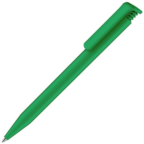 Custom Branded Super Hit Matt Ballpens in Vivid Green from Total Merchandise