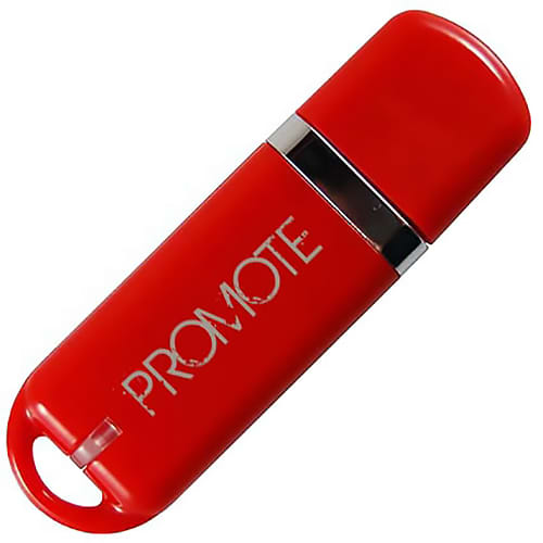 USB Super Soft Flashdrive in Red