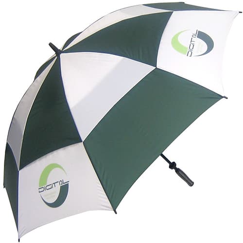 Supervent Sport Umbrella in Green/White