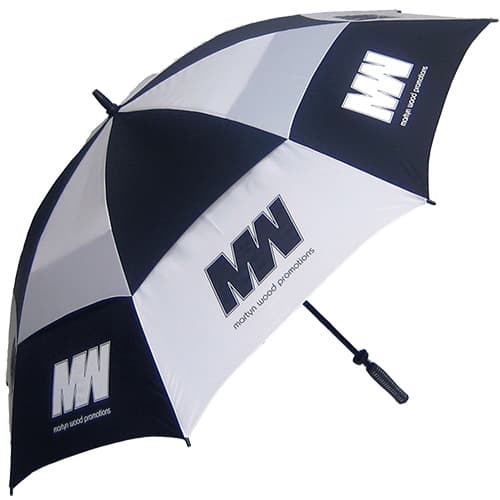 Supervent Sport Umbrella in Black/White