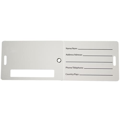 Swivel Credit Card Luggage Tags