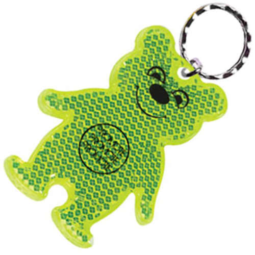 Teddy Bear Reflector Keyrings