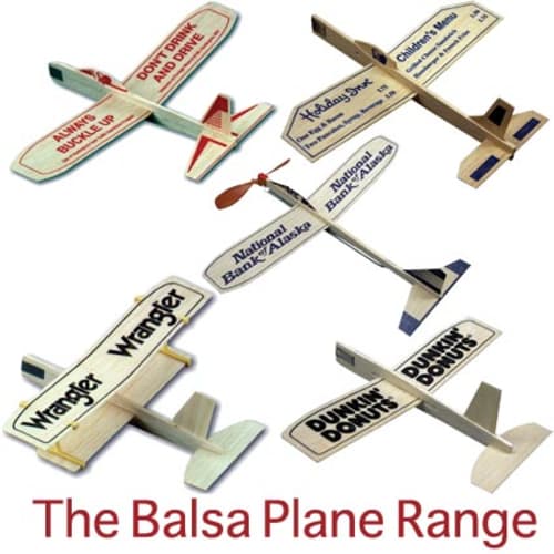 The Promotional Balsa Flyer Glider