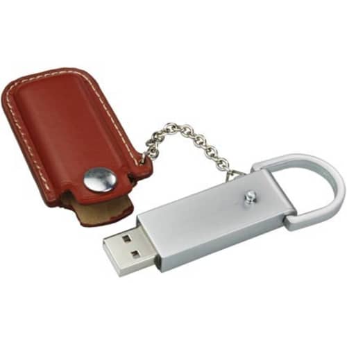 USB Leather Mini Flashdrives