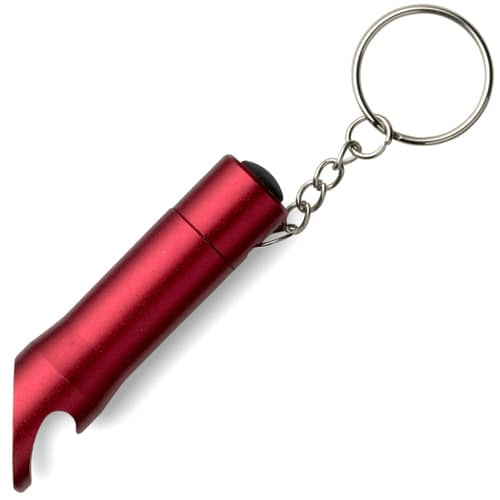 Promotional Bottle Opener Torch Keyrings for Corporate Slogans