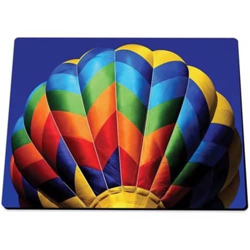 Printed rectangular mouse mat with your design in full colour from Total Merchandise