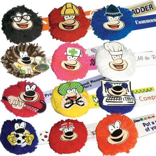 Promotional Fun Character Mopheads