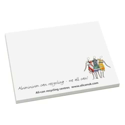 Custom branded post it notes for merchandise gifts