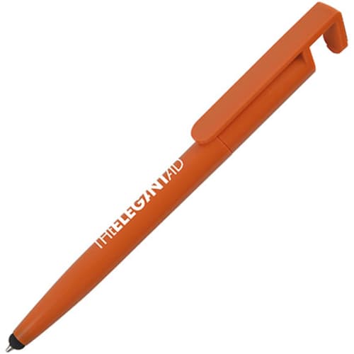 Touch Screen Cleaner Ballpens in Amber