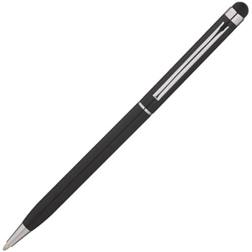 Touchscreen Stylus Twist Pens in Black