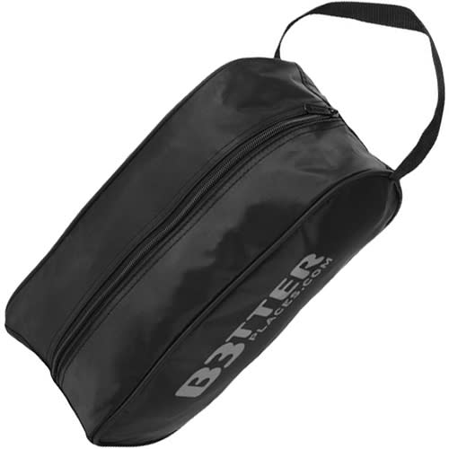 Travel Shoe Bag in Black