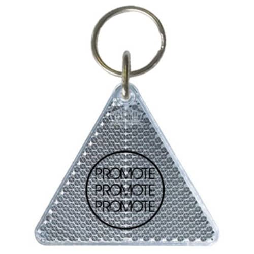 Triangle Reflector Keyrings