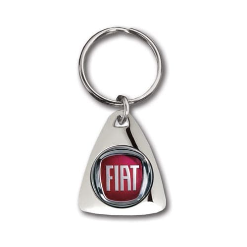 Promotional Triangle Pebble Keyrings for Business Gifts