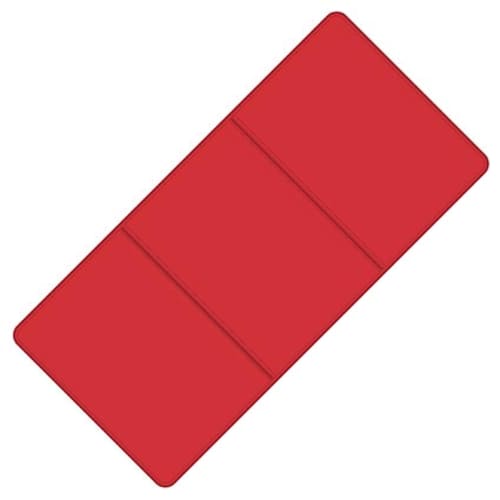 Triple Card Holder Wallets in Red