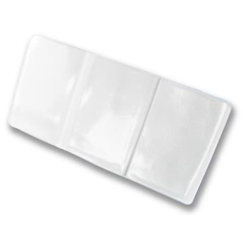 Triple Card Holder Wallets in White