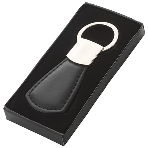 Turn Lock PU Keyrings