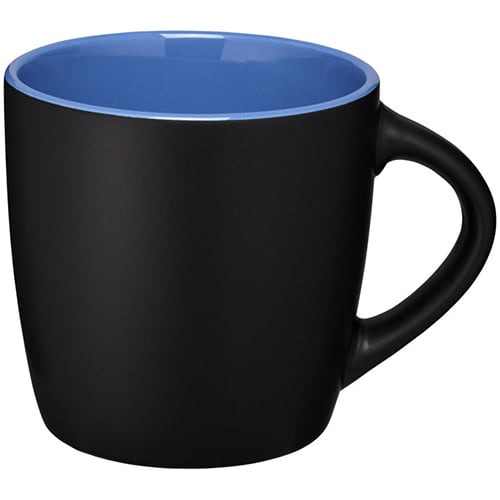 Two Tone Rivera Mugs in Black/Blue