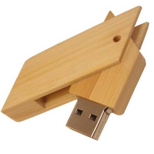 USB Wooden Funky Twist Flashdrives