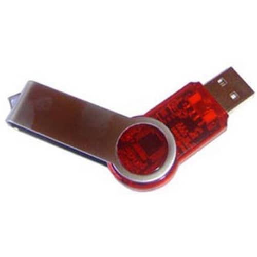 USB Circular Twist Flashdrive