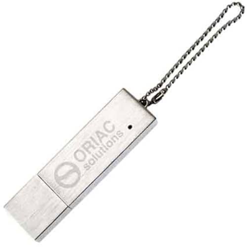 USB Corporate Metal Flashdrive in Silver