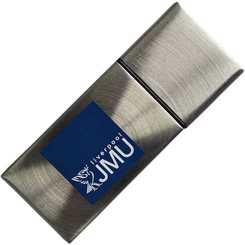 USB Corporate Mini Flashdrives in Silver