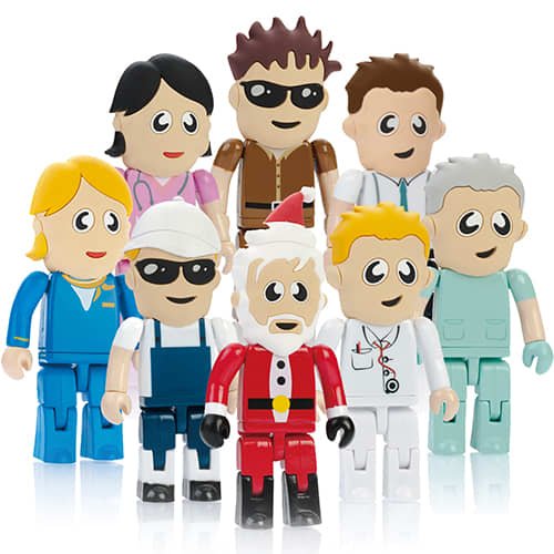 USB Medium People Flashdrives
