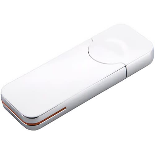 USB Premium LED Flashdrive in White