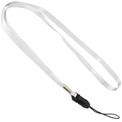 USB Printed Lanyard Add On in White