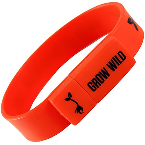 USB Silicone Wristband Flashdrives