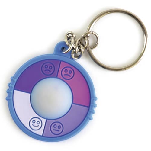 UV Gauge Keyrings