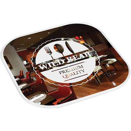 Promotional Ultimat Plastic Coasters for bar merchandise