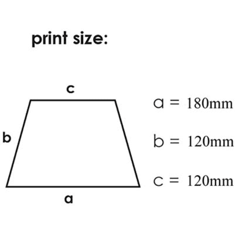 Print Area for the Value Supermini Telescopic Umbrella from Total Merchandise