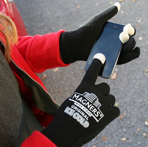 Promotional Gloves with logo design