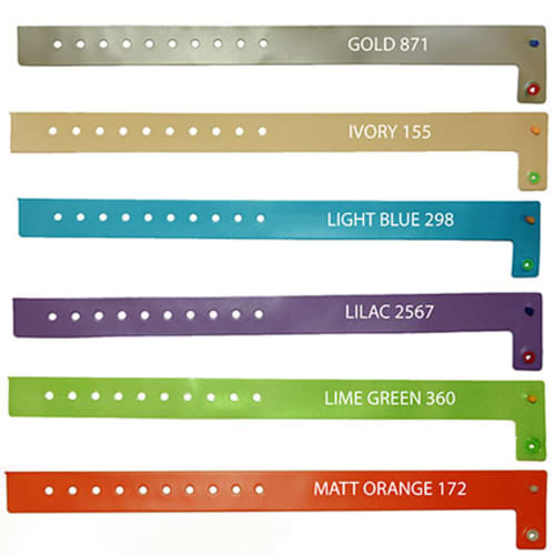 Vinyl ID Wristbands