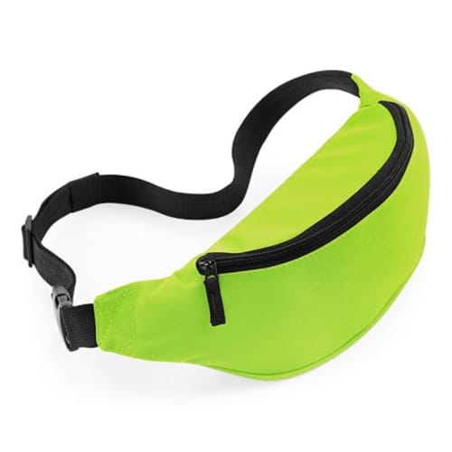 Waist Belt Bags in Lime Green