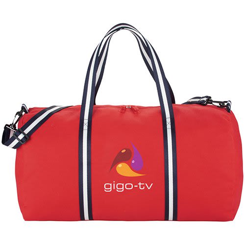 Weekender Duffel Bags in Red