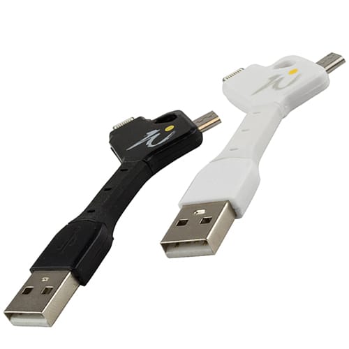 Y Cable Micro and Lightning USB Adaptors