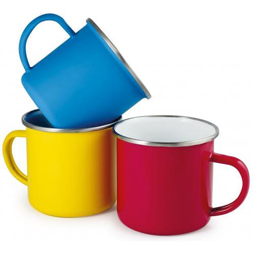 Any Colour Enamel Mugs for Company Gifts