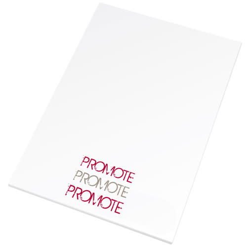 Promotional 25 Sheet A4 Notepads for office merchandise