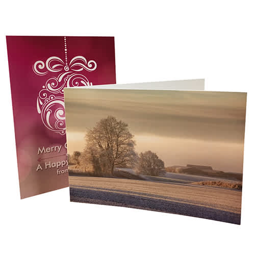 Our promotional A5 Greeting Cards are perfect for adding some festive cheer to a seasonal campaign!