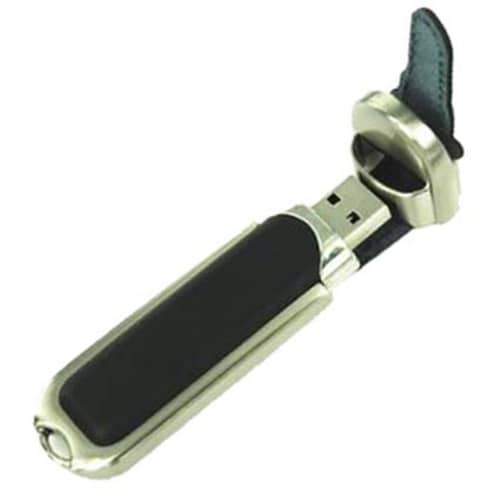 USB Leather Trim Flashdrives
