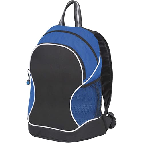 Boomerang Rucksacks in Black/Blue